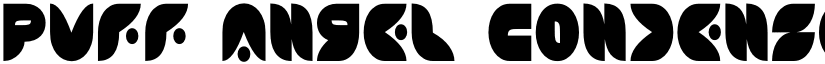 Puff Angel Condensed Condensed font