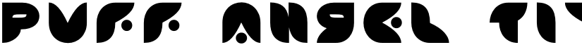 Puff Angel Title Regular font