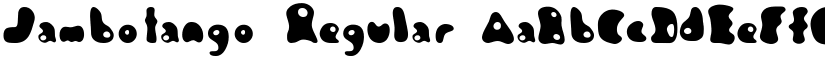 Jambotango Regular font