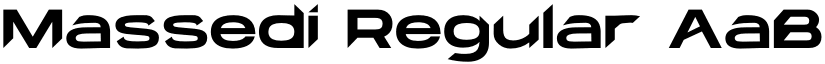 Massedi Regular font