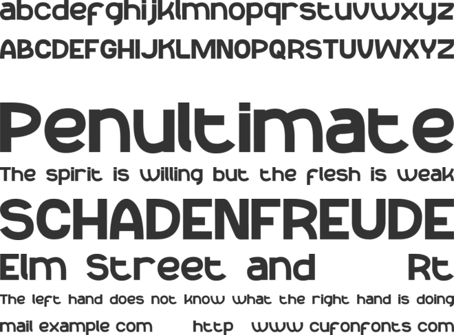 Reeko_Demo font preview