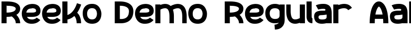 Reeko_Demo Regular font