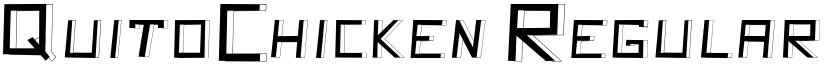 QuitoChicken Regular font