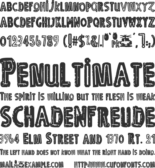 OE rmx font preview