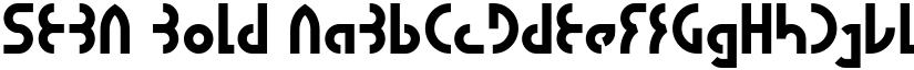 SEBA Bold font
