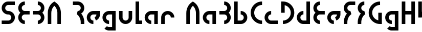 SEBA Regular font