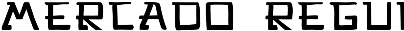 Mercado Regular font