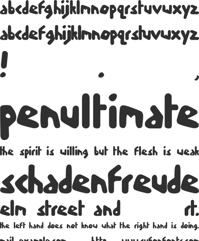 skoodle font preview