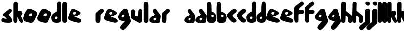 skoodle Regular font
