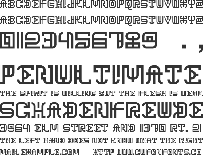 Chana Remedy font preview