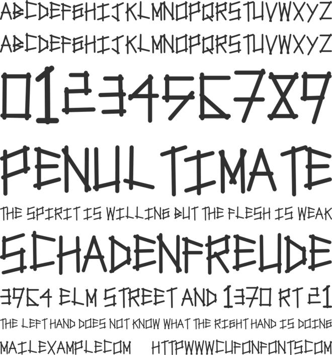 tapetype font preview