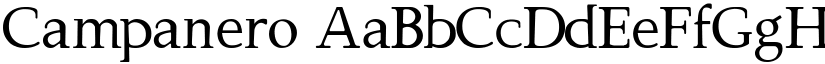 Campanero font download