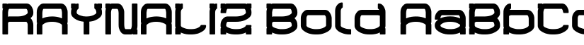 RAYNALIZ Bold font
