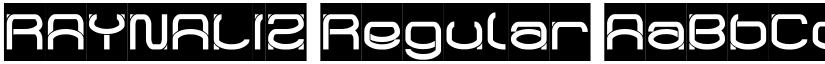 RAYNALIZ Regular font