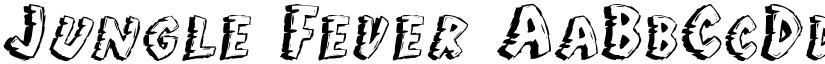 Jungle Fever font