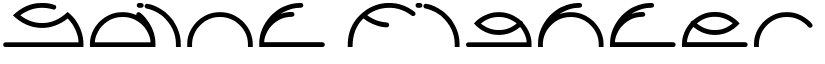 Saint Fighter Aqua Regular font