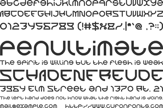 alexey font preview