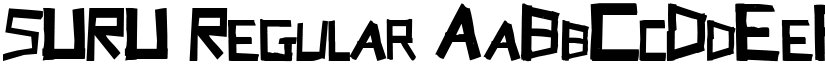 SURU font download