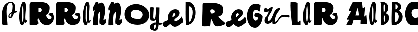 Parrannoyed font download