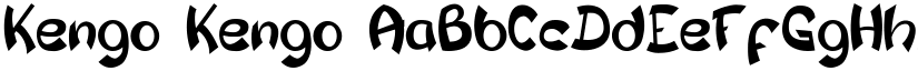 Kengo font download