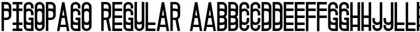 Pigopago Regular font