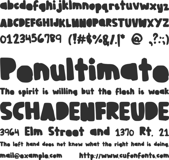 JuliaBooth font preview