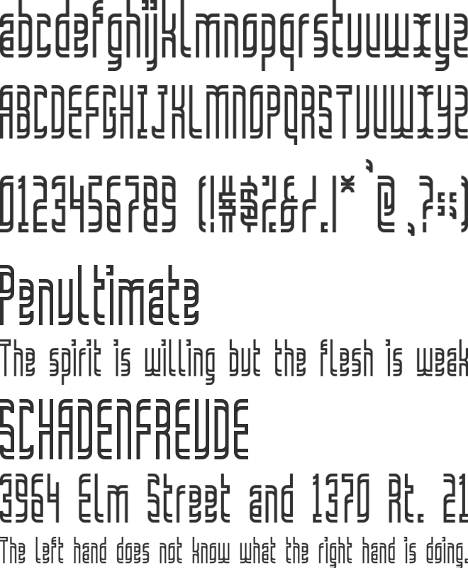 Transfer Window font preview