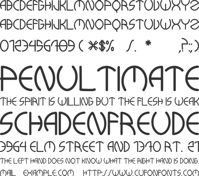kuwa ronmcie q font preview