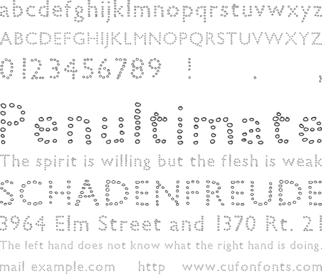 petiteboule font preview