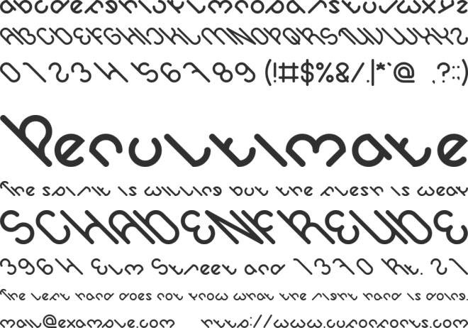 owaikeo font preview