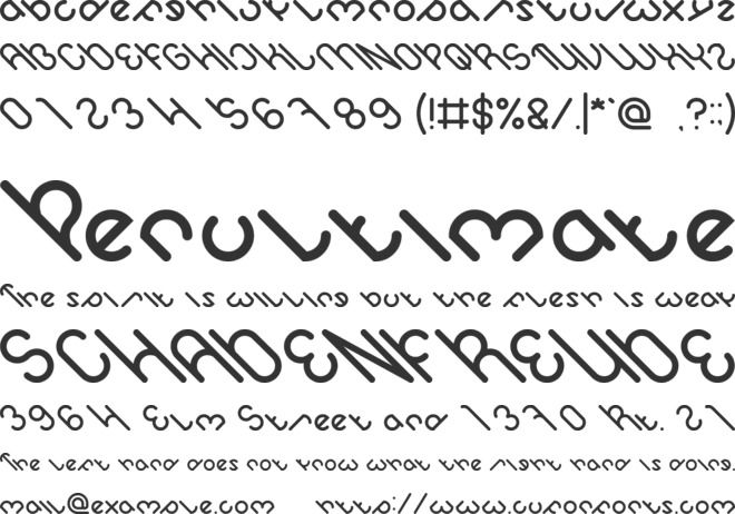 owaikeo font preview