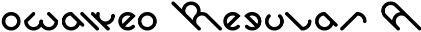 owaikeo Regular font