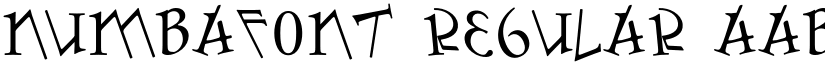 Numbafont font download