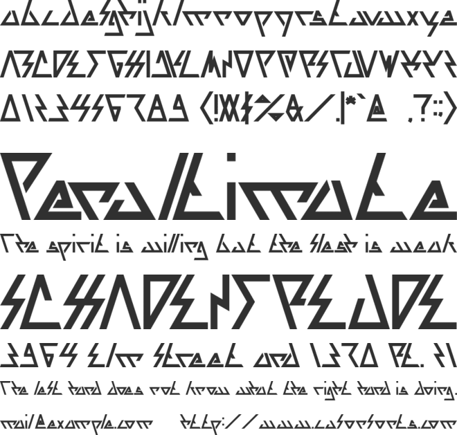 LAGGTASTIC font preview