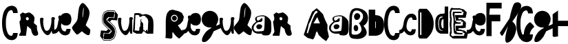Cruel Sun Regular font