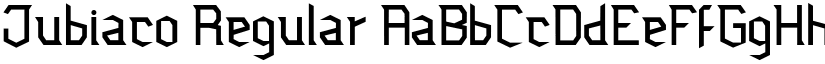 Jubiaco Regular font