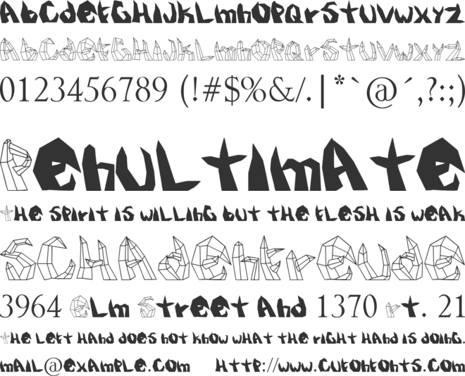 kristall font preview
