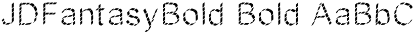 JDFantasyBold Bold font