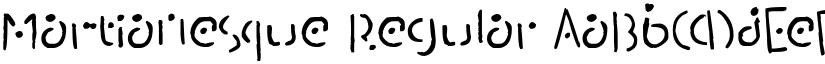 Martianesque font download