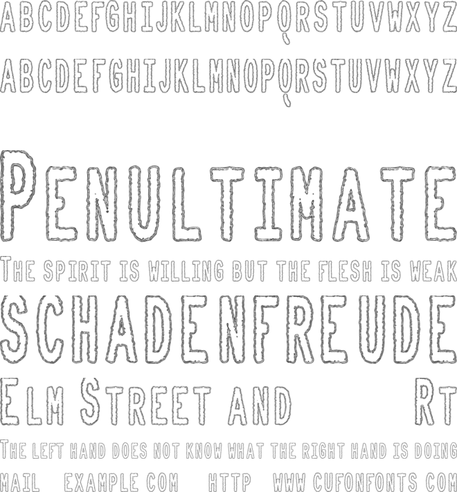 Toxic Waste tfb font preview