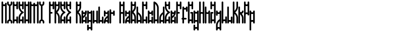 NICEOMI FREE Regular font