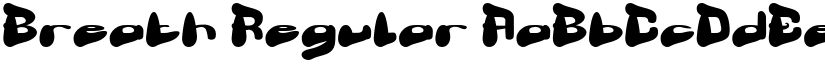 Breath Regular font