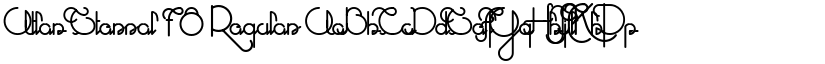 Atlas Eternal 78 Regular font