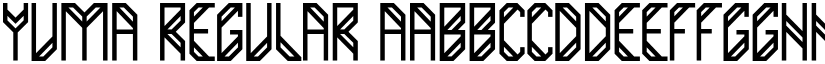 Yuma Regular font