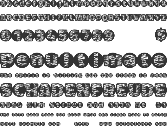 TigerBawl font preview