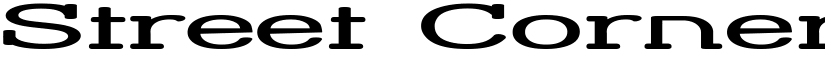 Street Corner Slab HyperExtend font