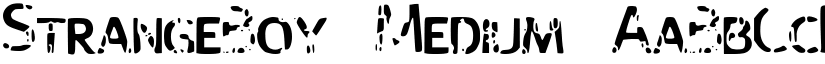 StrangeBoy font download