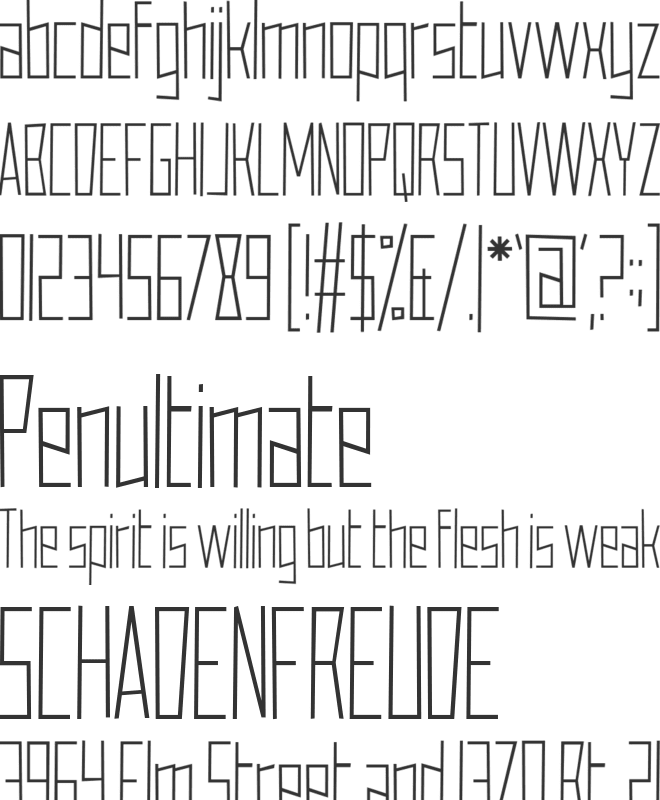 Nonchalant Love font preview