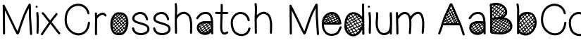 MixCrosshatch font download