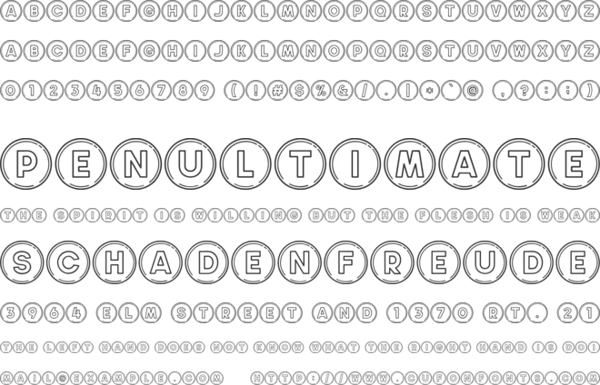 Dalgona Candy font preview